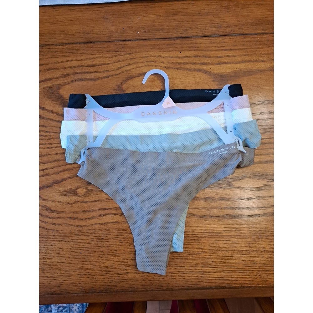 Danskin Women's Bikini Underwear Set Of 5 New Size M